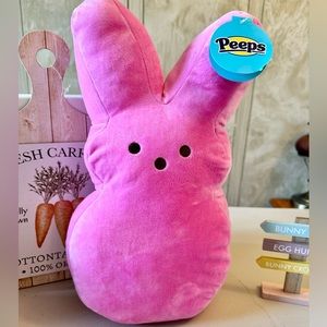 Peeps Pink Bunny Plush 15”